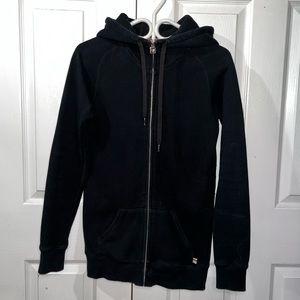 TNA Aritiza Zip-up Hoodie Tall Version XS Black